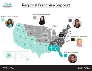 Regional Support Team for Suite Management Franchising